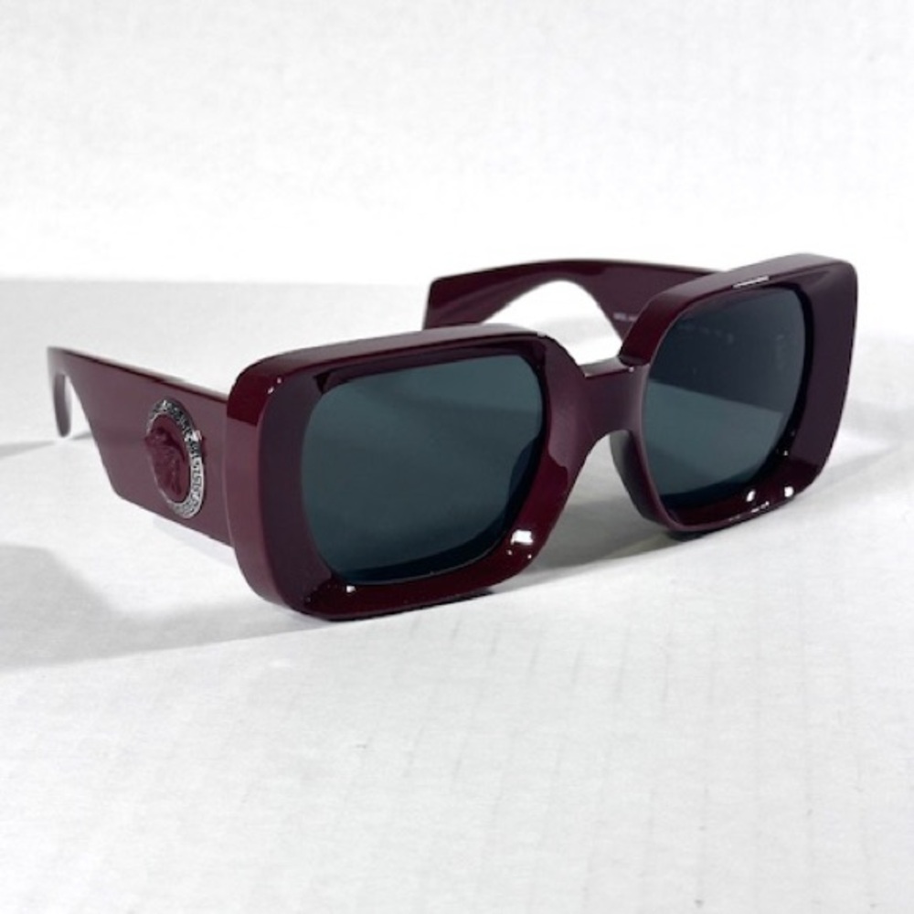 Versace Mod 4473-U 5487/87 Sunglasses Burgundy New Authentic - Picture 3 of 5